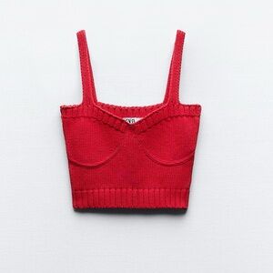 Zara Knit Crop Top
